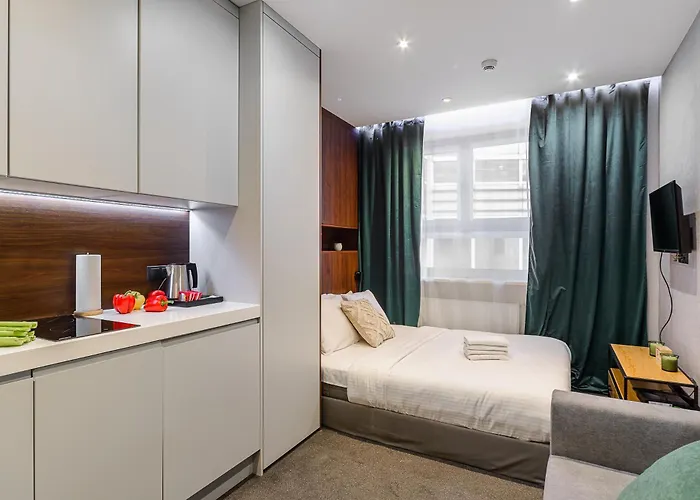 Lumina Design With Beautiful View Apartman Varsó