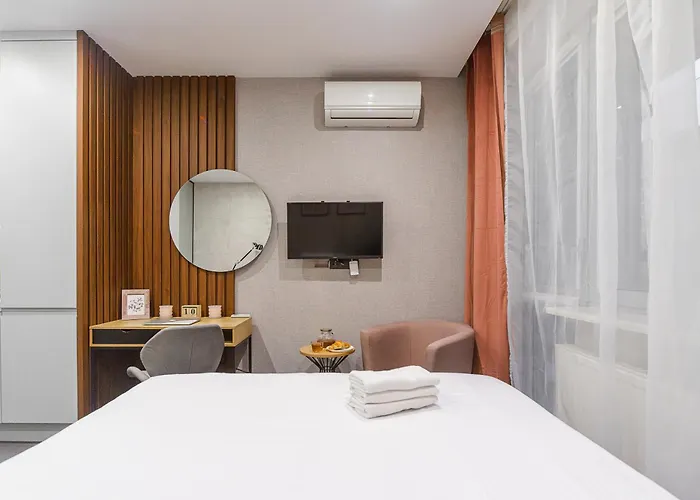 Lumina Design With Beautiful View Apartman Varsó