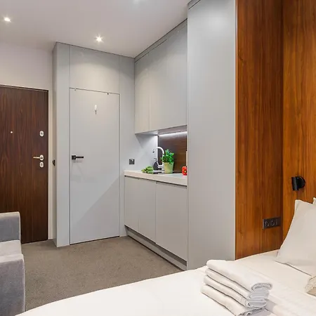 Apartament Lumina Design With Beautiful View Warszawa